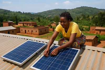 Off-grid solar energy