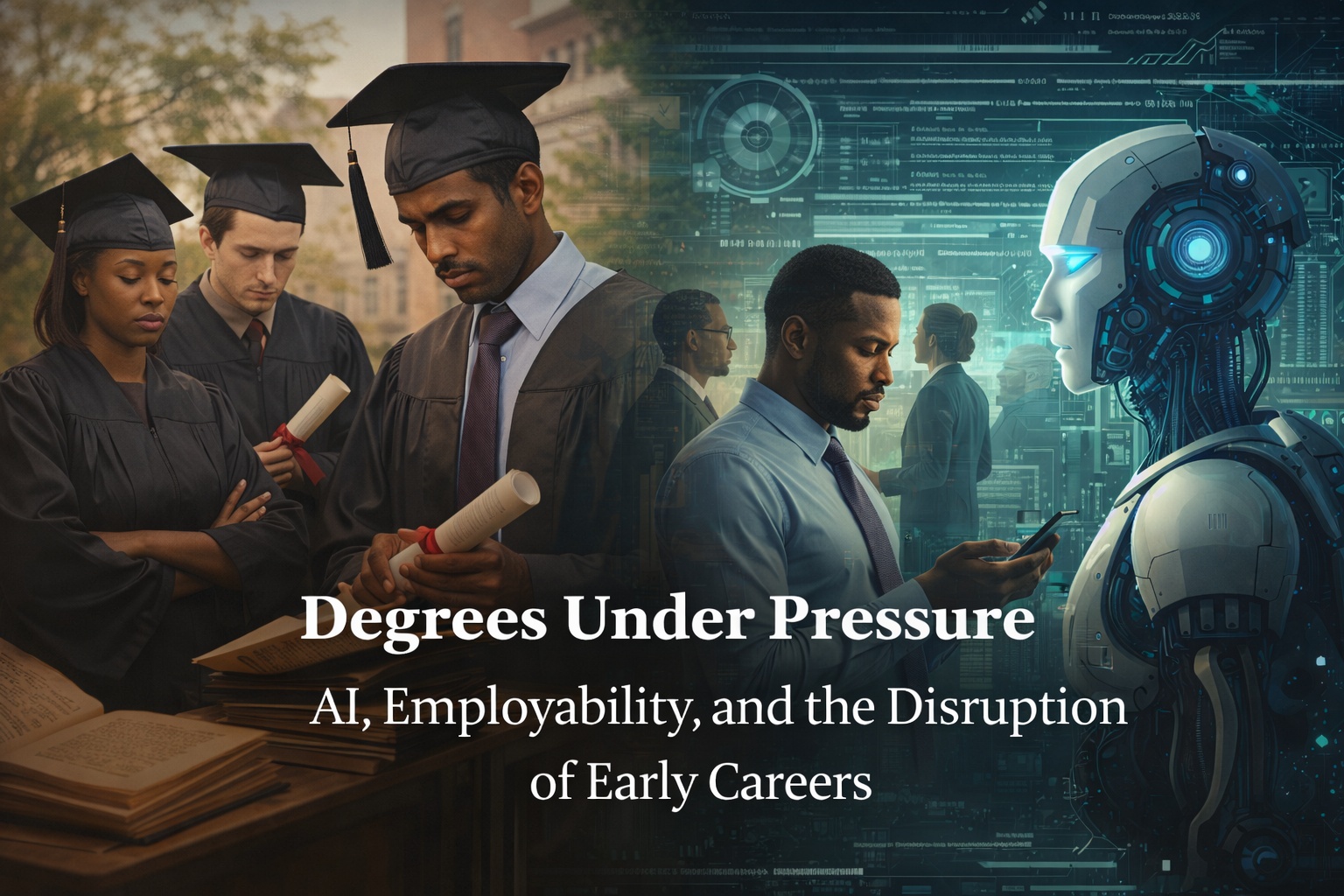 Graduate employability and AI labour market transition banner