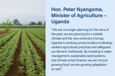 Minister of Agriculture Uganda