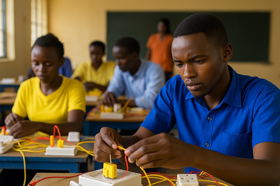 Youth in TVET Training